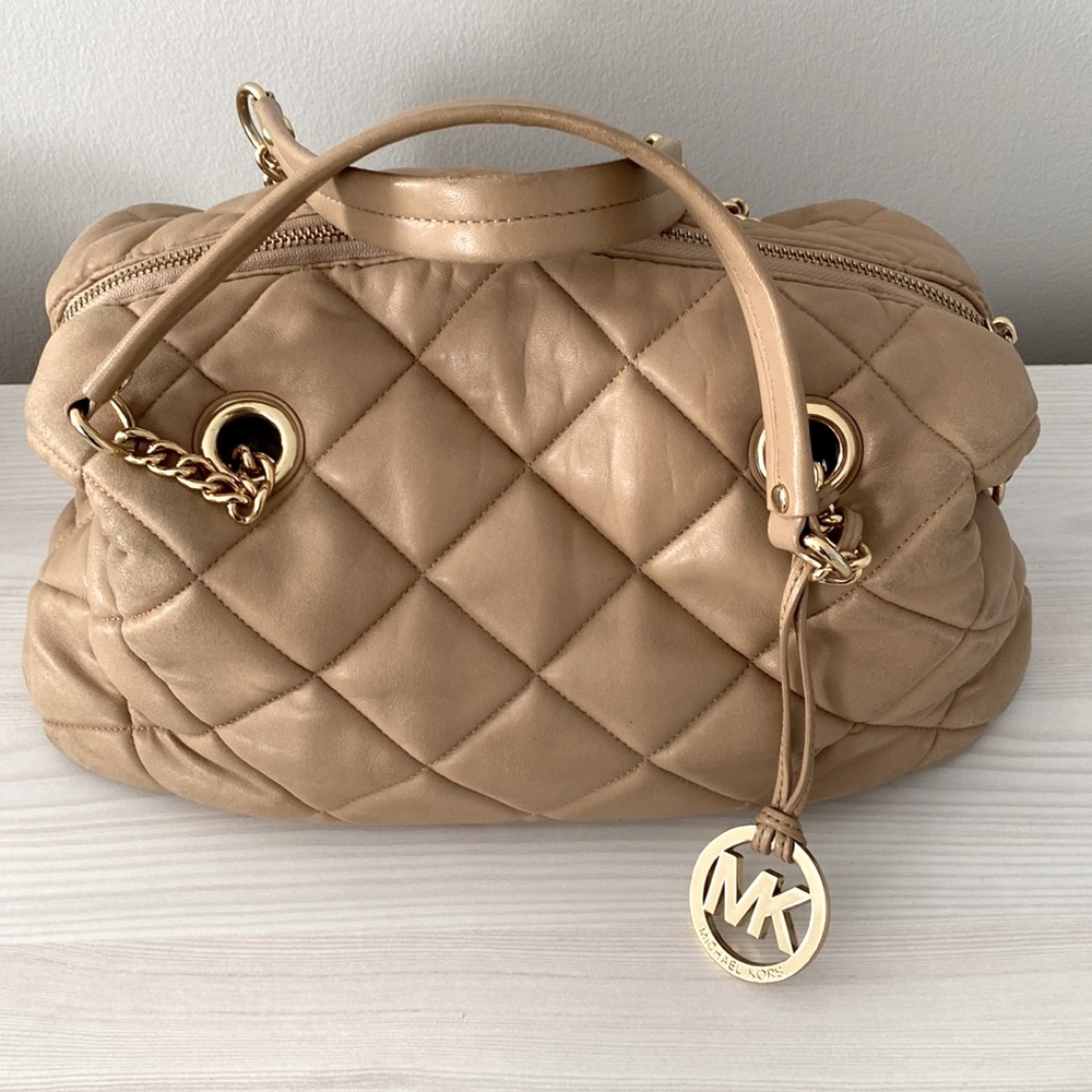 Michael Kors leather handbag